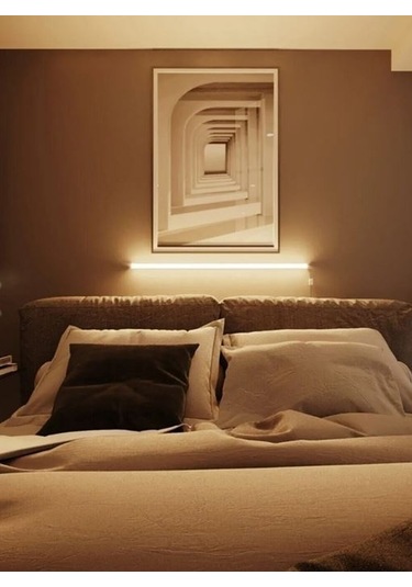 GLRAVM Dekoratif Uzaktan Kumandalı Rgb Led Duvar Aplik Antrasit