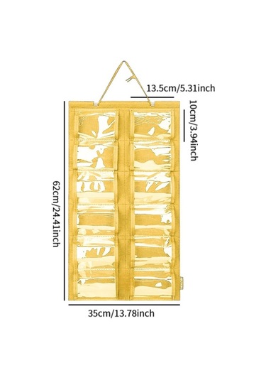 Pazly Suntek Karate Kemer Sergileme Rafı - Boks, Judo, Muay Thai Sarı Renk Sarı