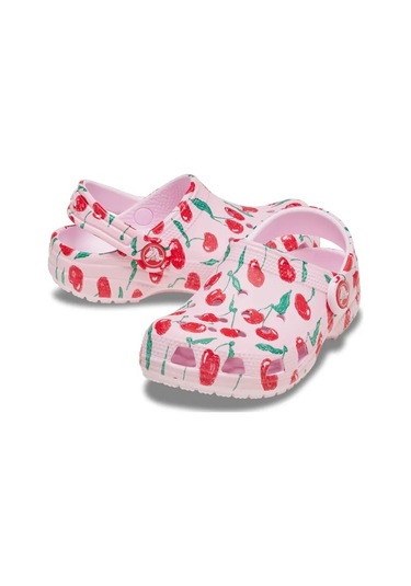 Classic Fresh Fruits Clog-210088 Pembe