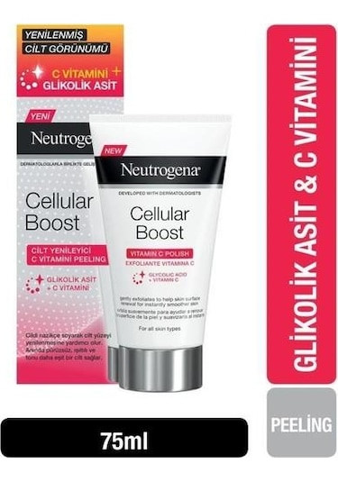 Neutrogena Cellular Boost Cilt Yenileyici Peeling 75 ML