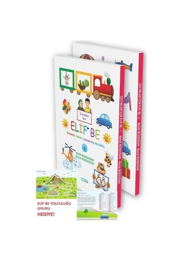 Çocuklar İçin Elif Be - 2 Kitap Takım - Melek Bozdoğan -  Murat Bozdoğan - Mat Kitap