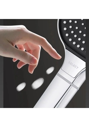 Tongxida Bosphorusboutique Siyah Panel Modu Masajlı Duş, 3 Bölümlü İç Siyah Duş Cm Büyük Başlık Siyah