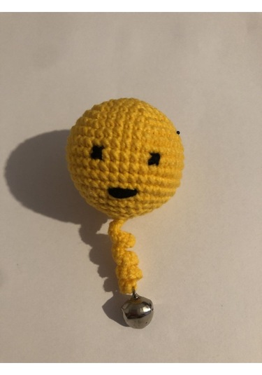 İnci Mode Amigurumi El Örgü Kedi Oyuncak Sarı