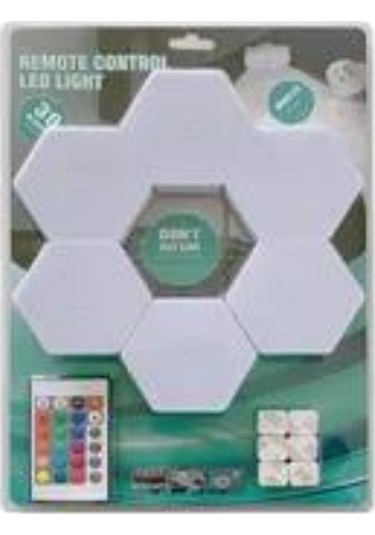 Hexagonal Modulars Kuantum Işık Dokunmatik-kumandalı Altıgen Led