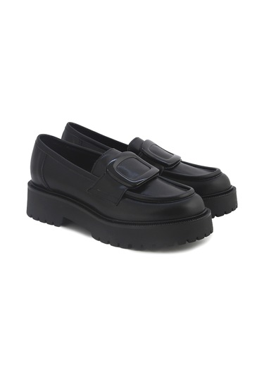 Oxford Klasik Kadın 1m5471 Comart 5471 Vitello Ry Nero Siyah