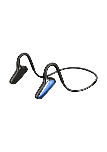 M-d8 Ipx5 Su Geçirmez Kemik Geçişi Bluetooth Asılı Kulak Kablosuz Kulaklık Mavi