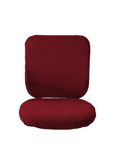 Homyl Bilgisayar Koltuğu Kılıfı Dönen Sandalye Kırmızı Kırmızı