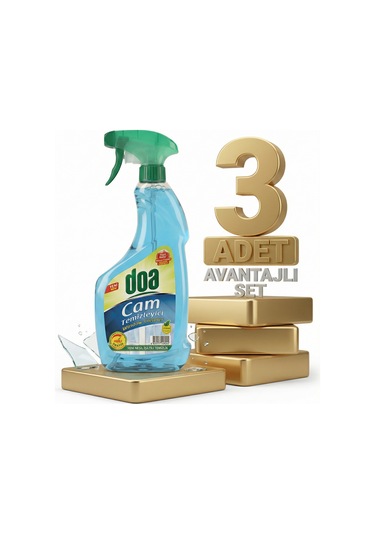 Doa Cam Temizleyicisi 3x750 Ml