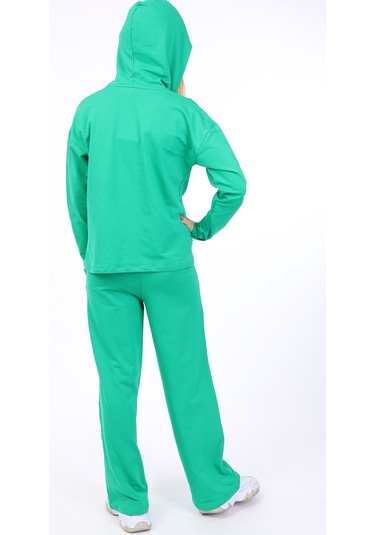 Toontoy Kız Çocuk Eşofman Takım Çimen Yeşili