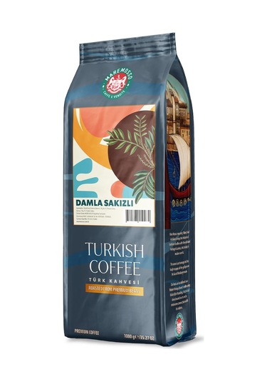 Mare Mosso Damla Sakızlı Türk Kahvesi Öğütülmüş 1 KG