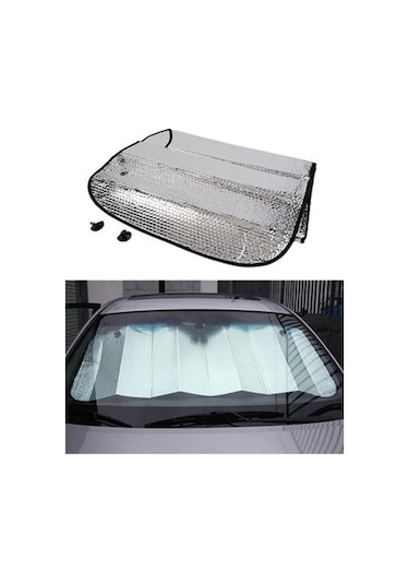 Oto Ön Cam Güneşlik Standart Boy 130X60 CM