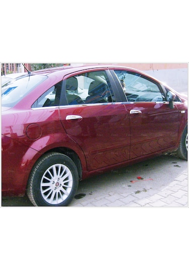 Famsotomotiv Fiat Linea Krom Cam Çıtası 8 Prç. 2007 Ve Üzeri P.Çelik