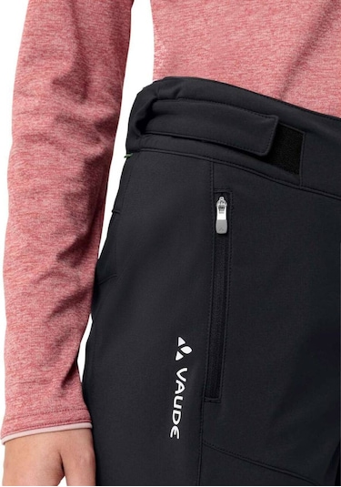 Vaude Elope Softshell Kadın Pantolon 46342 Siyah