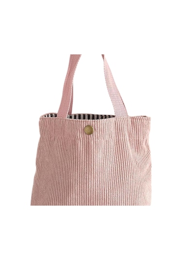 Suntek Kadife Omuz Çantası Moda Seyahat Ofis Açık Hava İçin Pembe