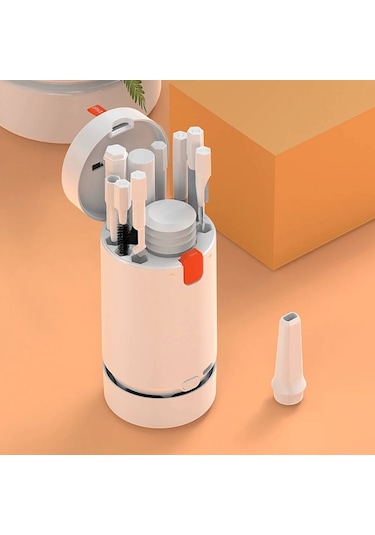 21 İn 1 Şarjlı Süpürge Kılıf Klavye Kulaklık Elektronik Cihaz Temizleme Kiti