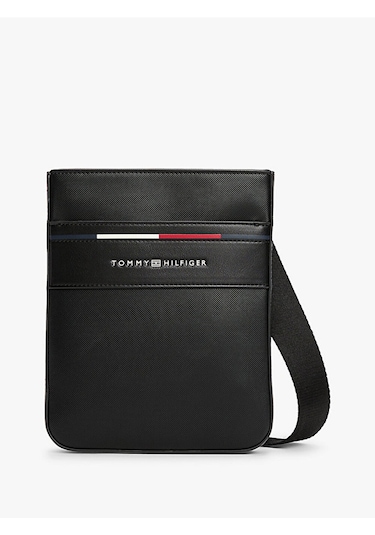 Tommy Hilfiger Tommy Hılfıger Erkek Postacı Çantası Am0am13197-bds Siyah
