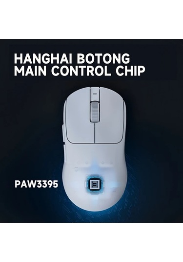Besthome1 Aj199 Max Paw 3395 2.4ghz Kablosuz 3 Mod Oyun Ofis Faresi Beyaz Diğer