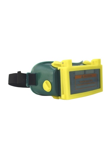 Tongxida Solar Enerjiyle Otomatik Işık Ayarlı Kaynak Gözlüğü - İki Lensli, Güneş Paneli Ve Li-poly Batarya İle, Darbe Ve Zara