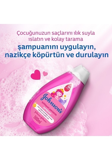 Johnson's Baby Işıldayan Parlaklık Bebek Şampuanı 500 ML
