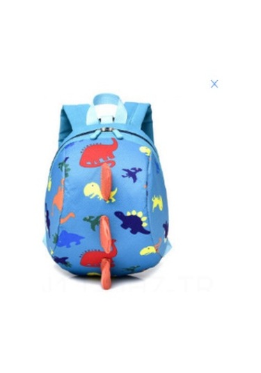 Aubyhe Mavi 19" Toksiksiz Dayanıklı Mini Çanta - Kaybolmama Fonksiyonlu, Güvenli Ve Hafif Sırt Çantası Çok Renkli