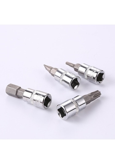 Yeni Nesil Lokma Anahtar Tamir Takımı 53 Adet 1/4 Cırcır Tork Anahtarı Soket Seti Oto Tamir Seti