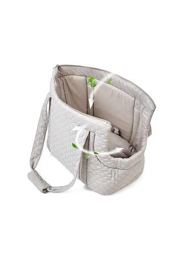 Cbtx Pet Çanta Sonbahar Ve Kış Omuz Kedi Gezi Çantası, Renk: Açık Pembe