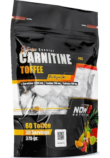 Nowup Nutrition  L-Carnitine 60 Toffe / Seasonal Fruits