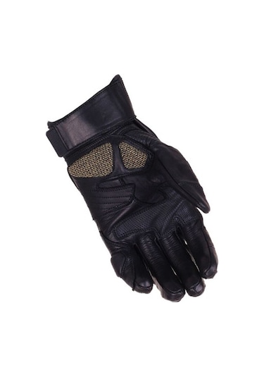 Venom Motosiklet Deri D1 Kısa Full Koruma Leather Motorcu Eldiveni