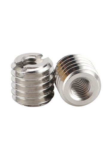 Lemestar 303 Paslanmaz Çelik 10'lu Vida İçertme Seti - M4x0.7 İç/m8x1.25 Dış Dişli, 8mm Uzunluk, Vida Delik Tamiri İçin Dayanıklı Ve Korozyon Direnci