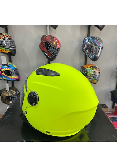 Free-M FR-205 Çocuk Yarım Kask Sarı