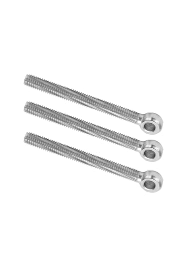 Ximistore9 304 Paslanmaz Çelik Gözli Cıvatalar M6x60, 10 Adet - Dayanıklı, Anti-korozif, Makine Ve Sanayi Talaşlı Bağlantı İçin