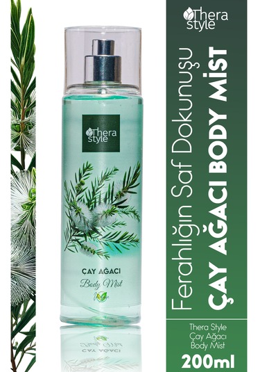 ﻿Thera Style El ve Vücut Losyonu 250 ML + Çay Ağacı Duş Jeli 500 ML + Vücut Spreyi 200 ML