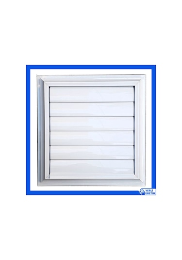 Banyo Havalandırma Beyaz Alüminyum Telli Menfez, Panjur