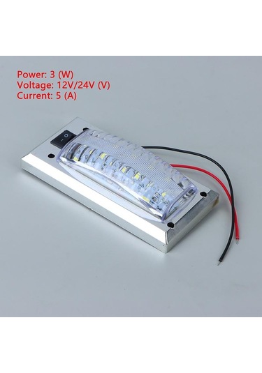 jmsstore Led 12v-24v Panel Aydınlatma Araç İç Okuma Lambası