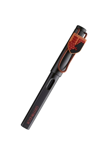 Lamy Safari Harry Potter Gryffindor Özel Üretim Dolma Kalem - Ef Kırmızı