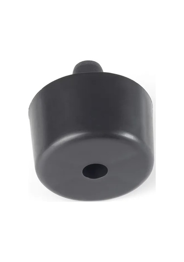 Smikov Şaftlı 4 Adet Mobilya Ayak Desteği 445442073 Siyah