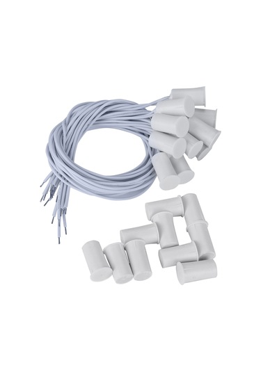 Tenfowee 10 Çift Ev Alarm Sistemi Kablolu Pencere Kapı Sensörü - Dışarıdaki Güç Gerektirmez, Direkt Alarm Kontrol Paneline Bağlanır