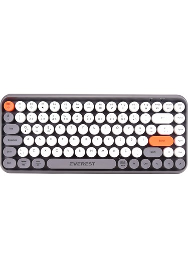 Everest KB-89 Cıtrus Kablosuz Mini Q Klavye
