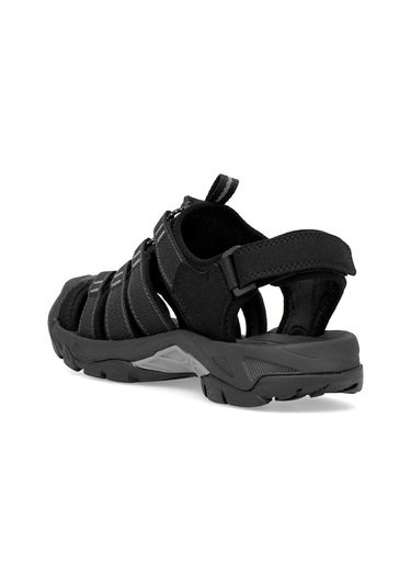 Humtto 152-19285 710445a Erkek Outdoor Sandalet Siyah Siyah
