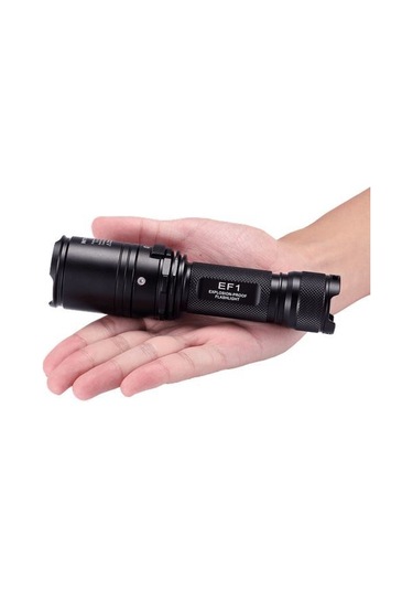 Nitecore Ef1 Explosion Proof 830 Lumen Elfeneri Siyah