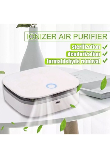 Youmex Ev/araba/ofis İçin Çift Modlu Zamanlayıcı Ozonlu Hava Temizleyici, Koku Giderici Ve Negatif İyonlu Sterilizasyon Cihazı Beyaz