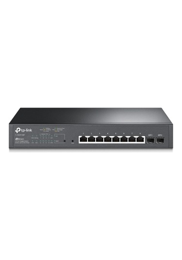 TP-LINK TL-SG2210MP 8 Port Poe+ 10-100-1000Mbps 2 SFP  Yönetilebi