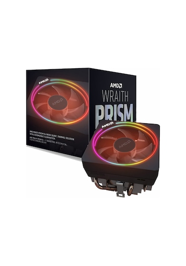 Amd Wraith Prism Rgb Am4/am5 Siyah İşlemci Hava Soğutucu