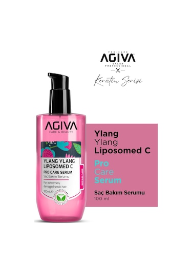 Agiva Ylang Ylang Liposom C Saç Bakım Serumu 100 Ml - Onarıcı & Bitkisel Bakım