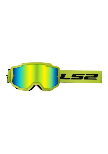 Ls2 Charger Goggles Motokross Gözlük Neon Sarı