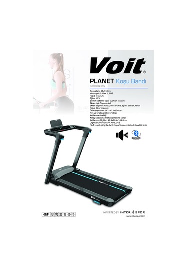 Planet Oto. Eğimli Koşu Bandı/syh