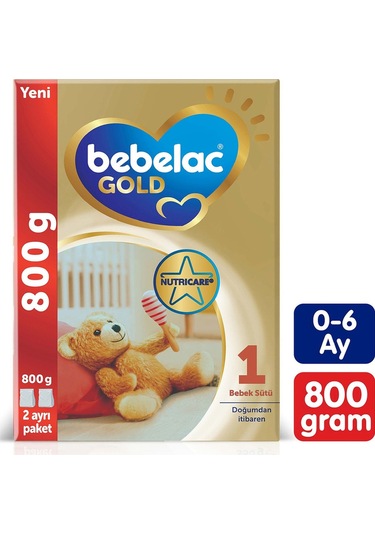 Bebelac Gold 1 Bebek Devam Sütü 800 G