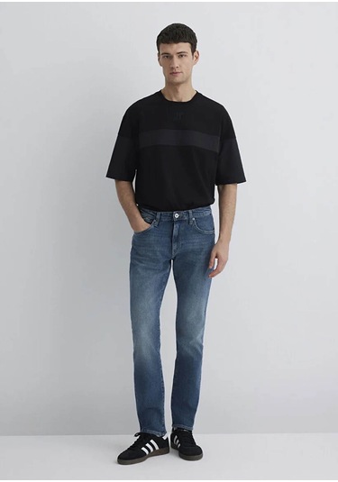 Mavi Jake Puslu Comfort Mavi Erkek Jean Pantolon M0042289336 Mavi
