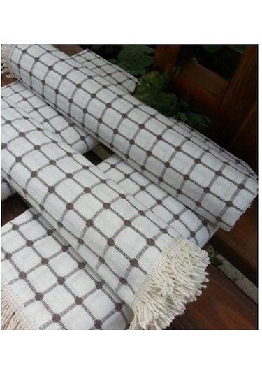 %100  Pamuklu Buldan Işi Çekyat-Koltuk Örtüsü 180 X 220