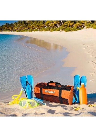 Sandwich Motion003 Hiturbo 60l Gri Plaj Ekipmanı Çantası - Dayanıklı Oxford Kumaş Gri